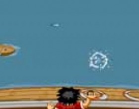 Catch fisk - Try to catch as much fish as you can using only metal balls. You have to throw the ball far enough to reach one of the fishes. The more you hold a click, the further a ball will fly. Be careful and have fun!