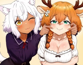 Chasing Memories – A Monster Girl RPG - You play as a hero who has lost his memory and sets off on a long journey to recover it. He will encounter the most seductive and sexy women, as well as passionate monster girls, who will try to seduce him! Whether you give in to temptation or not is entirely up to you. This game features a turn-based battle system inspired by Pokémon mechanics. Every enemy has their own animated moves with varying power, accuracy, and damage. Explore dungeons, encounter enemies, find treasures, and meet legendary hot beauties. If you're not a fan of RPG elements in Ren'Py games, no problem. The game has a cheat menu that will help you quickly get through battles and get to the most sexy part!