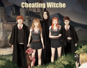 Cheating Witches - Dive into a sexy point-and-click adventure set in the Harry Potter universe! This game is filled with mystery, betrayal, and the gradual corruption of its characters. Explore the familiar universe, uncover hidden details, and solve puzzles that seem completely unrelated at first. But the deeper you delve into what's happening, the more you discover about what lies behind the facade of this magical school. The central mystery of the story will gradually unfold, revealing new details of an intricate conspiracy. Can you uncover the truth before intrigue and depravity destroy everything you've come to know?