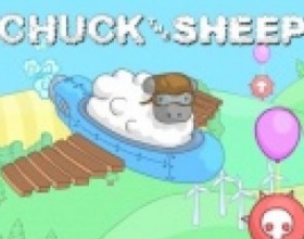 Chuck the Sheep - Chuck the sheep has decided to escape from the farm. He wants to be free and he is ready to do whatever it takes - even risk with his life by launching himself into the sky. Complete missions, gain experience and stuff for upgrades. Press Space to release yourself. Use Left and Right arrows to balance in the air.