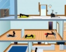 ClickDEATH Gym - Remember those games where you have to click on different objects in the right order and then everybody dies? This is the same kind of game. Find out how to kill everybody in the fitness centre. Use Mouse to click on objects.