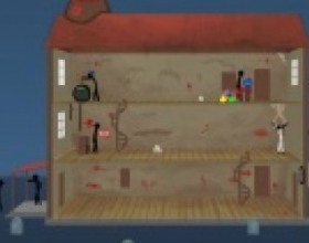 ClickDEATH Haunted House - Another version of ClickDeath and Causality series. Its Halloween night and your task is to kill all stickmen without any of them seeing how their buddies die. Scare them to death in this Halloween game. Use Mouse to play this game.