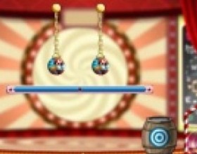 Clowning Around - In this circus themed ball game you have to cut the chains and get all clowns to the same coloured barrels. Use mouse to cut the chains. Sometimes you have to use perfect timing skills and choose right order to release clowns.