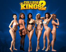 College Kings Season 2 [Act 1 v1.0.0] - Story continues as we return back to the San Vallejo College which is full with super beautiful student girls, lots of interesting adventures, hot situations, love and romance and many more. When there's so much sex in the air it's impossible to avoid intrigues and betrayals.