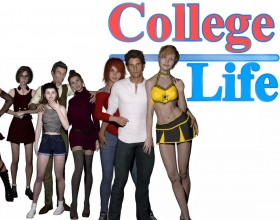 College Life [v 0.3.9] - This game also has a huge game window, use zoom in/out function to fit the screen, or press F4 to go full screen. I recommend you to go through tutorial of the game to understand how to play. Today you're moving into college dorm. You're far away from home and your family. You miss your sister Joan and keep in touch with her all the time. However college opens the door to all sexual adventures that could come into your mind, so take this chance and fuck schoolgirls and teachers.