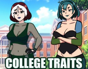 College Traits - Welcome to Desire College, where every girl is unique and wants you! You play as a college freshman, and you'll have to adjust to a new environment. In this game, everything revolves around the girls' personality traits, which determine how each girl responds to your actions. Traits change from playthrough to playthrough, and girls can learn and develop based on your choices and decisions. The game features 5 relationship parameters that shape every interaction, as well as a trait system that creates unique playthroughs! The girls here are wildly different: shy, exhibitionist, virgin, experienced, faithful, unfaithful, and others. Who will you choose? It's up to you!