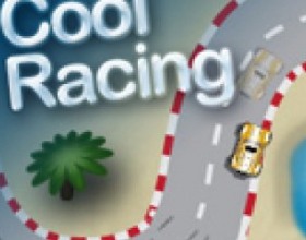 Cool Racing - Your task is to become the fastest of all racers in competition for best lap time. You can choose between 3 different cars. There are 5 tracks and ability to post your best lap time to a score board. Get achievements for good lap times. Use arrows to control your car.