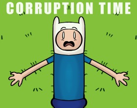Corruption Time - Welcome to the porn-parody on Finn the Human! Finn sets out on a mission to recover valuable artifacts, but instead finds himself trapped in a strange dimension inhabited only by women. Now his goal is not only to find a way home, but also to uncover the secrets of this magical world filled with enchantment and, of course, hot fuck with beautiful girls! Welcome to the Hall of Time, ruled by the Gods of the Hour. You will be greeted by Prismo, the Hall’s guardian. Here, you can travel through different eras, but remember: the past and the future cannot be changed. You arrive after a great adventure to fulfill your deepest fantasies. Help Finn complete his mission, meet new heroines, and explore time portals in search of answers. And don’t forget, plenty of hot porn scenes with busty girls await you!