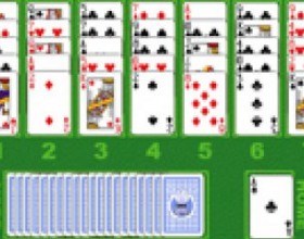 Crystal Golf Solitaire - Use mouse to click on the cards that are one level above or below active card to clear the table before the deck runs out. It's not that simple - game requires careful planning & strategy to get the best combos and get the highest score.