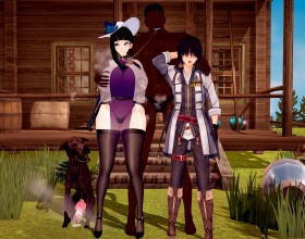 Curse or Bless - Dive into the lives of the couple Ellea and Mojier, two celebrated adventurers who've completed their last quest and retired! Ever since they defeated the Demon King, they've traveled together. Ellea is Mojier's fiancée, an experienced mage whom outsiders consider a cold and unapproachable beauty. They met on the road and together began fighting monsters. But before dying, the Demon King placed a curse on them. What kind of curse, they don't yet know. This is a story about desire, trust, and infidelity. What if the curse is already working, slowly corroding their union from within? Or maybe the curse will corrupt Mojier's fiancée and turn her into an insatiable slut? It's up to you to find out!