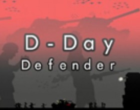 D-Day Defender - History will have its course, and the Allied Invasion will succeed. But how long will you endure? Use Controls: Mouse to aim and shoot, A to reload, S to use power ups, D to launch a mortar strike, M to mute sound.