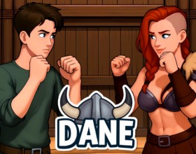 Dane - Welcome to a dynamic 2D harem dating simulator! Previously, the game was called "Nikiv." The action of this porn game takes place in a world of lustful Vikings. A true fantasy adventure in an open world awaits you. You play as a fearless warrior who regains consciousness on a riverbank. You're beaten, confused, but lucky: you've been saved by a charming Viking milf and her daughter. You have nowhere to go, so you have no choice but to stay and live in their lustful little village, where almost every character has their own unique traits and desires. Fight, seduce, build a harem, and discover a new world of passionate Viking women who know how to do more than just fight!