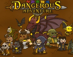 Dangerous Adventures - Тебе надо помочь пяти храбрым героям в поисках сокровищ. Тебе предстоит бороться против разных врагов. Чтобы получить силу, соедини камни одного цвета. Смотри какой цвет тебе нужен, чтобы победить противника.