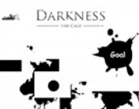 Darkness - The Cage - You start each level in a dark cage with only a paintball gun with limited number of shoots to help you out. Shoot around to make walls visible so you can get to the Goal spot. Move with W A S D or Arrow keys. Shoot paint with mouse.