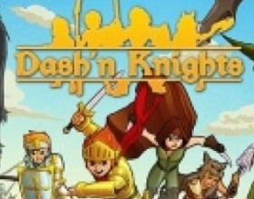 Dash N Knights - Fight against enemies and complete various quests in this turn based RPG game. You can perform moves, defence, attacks, open new weapons, deal with damage and use many items. Collect coins to use them on upgrades. Use mouse to control the game.