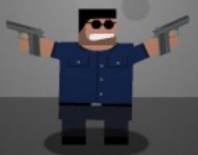 Dead in 60 Seconds - It's year 2024 outside and there's another zombie apocalypse on Earth. You play as angry cop, who has been attacked by zombie and now every minute is like a death timer for him. Find vaccine to survive. Use Mouse to aim and fire. Use W A S D to move.