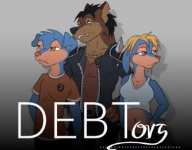 Debtors - Dive into the tangled and strange story of a messed-up furry couple with debt problems, owing money to a criminal organization called “The Hyena Brotherhood.” While they try to pay off their debt, someone else is using their situation for their own gain. Paul and Claire met in college, and after graduating, they started working at the city’s biggest company. After several years of luxury living, the global economic crisis hit, leaving them unemployed and stripped of everything. Now, this crazy furry couple needs a lot of cash, and fast! While collectors try to force them to pay up, they receive an intriguing invitation from a mysterious cult where there a lot of wild fuck, orgies and pervertions. Are you ready?