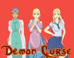 Demon Curse - Where are you? And why is it so dark around you? Could you be dead? Your thoughts are racing, and your heart is pounding like crazy. But then an unfamiliar voice tells you that you’re not dead, not yet. You play as the main character, a young man who gets a second chance after losing consciousness and hitting his head. A seductive succubus named Aeziana offers you a deal that will change your life forever. But what kind of deal is it? Suddenly, a blinding white light flashes before your eyes, and you wake up in a hospital surrounded by beautiful, caring women. So, are you ready to find out what that strange dream was about? Or could the succubus be real after all?