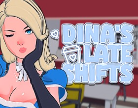 Dina's Late Shifts - You are about to dive into the life of a young and sexy girl named Dina! Another day, another fight with her parents. Dina just graduated from college, but her parents insist she continue her studies. But Dina has a dream! She wants to open her own café. One day, stepping out of the shower and realizing she can't take their nagging anymore, Dina approaches her parents' safe and starts to think. Hmm, the temptation is too great! What will she do? Will she be a good girl, or will she take all their savings and run away? Only you decide what this ambitious blonde will do! Make your choice and embark on this adventure with her.