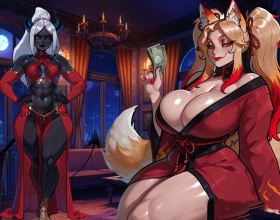 Drained and Tamed - You play as a legendary hero sent by the Church to slay the powerful succubus Nox. But things don’t go as planned, and you become the victim instead! Stripped of your power and cast into the depths of her decadent realm, you must fight your way back to the top, defeating hordes of demonic creatures. Each victory brings you closer to regaining your lost strength, but beware, temptation lurks everywhere! The demons you face are not only deadly but also alluring, seductive, and skilled at turning your lust against you. Will you keep your faith and complete your holy mission, or will you fall, consumed by sin and pleasure?