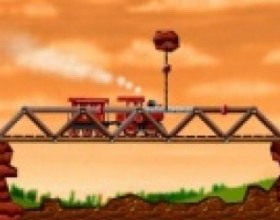 Dynamite Train - Твоя задача - не дать проехать поезду по мосту. Используй динамит, чтобы обложить все вокруг и взорвать мост. Жми старт, когда будешь готов и после кликай на детонатор, чтобы начать взрыв. Пройди все 24 уровня.