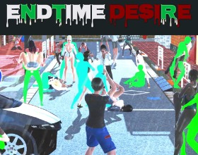 Endtime Desire - After the world as we knew it collapsed, humanity was pushed to the edge of extinction. Cities became ruins, the streets filled with endless hordes of hungry zombies, and every new day became a fight for survival. You play as one of the few survivors who must explore the city, search for supplies, and meet other people who managed to stay alive. But in a world where the law no longer exists, the infected aren't the only danger. Other survivors can be even deadlier than monsters! Explore ruined neighborhoods, make difficult choices, help your allies, and protect your sexy girlfriend from temptation. Or give in to your desires together and discover just how far you're willing to go.