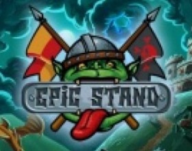 Epic Stand - A new kind of defence game where you have to play as an old wizard who must protect his castle using magical spells. Kill enemies with fire and ice as they try to reach inside your castle by destroying it's walls and doors. Use Mouse to cast spells and use number keys to switch between them.