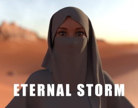 Eternal Storm - You wake up in the middle of a vast, scorching desert. You're injured, disoriented and have no idea who you are or how you got there. All you know is that you need to survive. As you explore the harsh landscape, you start to piece together fragments of your memory. Who were you? Were you someone important or dangerous? When the truth finally comes out, will you want to go back to your old life or start a new one in this unforgiving place? Your choices will shape your journey. Will you decide your own destiny? The adventure is up to you.