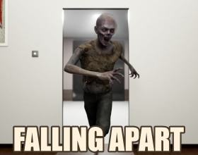 Falling Apart - Plunge into a real zombie apocalypse in this hot porn game, where survival intertwines with passionate sex! You play as an ordinary guy whose life turns upside down one day and becomes a living nightmare. After a gruelling workday, you return to your apartment but suddenly realize you left your phone in the car, which you parked downstairs. However, what seemed like a minor everyday mishap turns into a real fight for survival. Going down to the parking garage, you witness a zombie attack on a neighboring building. Can you escape this hell alive and find sexy allies to comfort you? Begin your descent into a hellish whirlwind of zombies and debauchery!