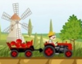 Farm Express 2 - Ты - фермер, которому предстоит доставить на рынок сельскохозяйственные продукты. Каждая доставка приносит прибыль. Используй стрелки для управления трактором и поддержания равновесия. Используй пробел, чтобы тормозить и открывать ворота.