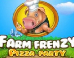 Farm Frenzy Pizza Party - Your objective is to return to the farm to create pizza ingredients for the town. You'll start out by growing grass, feeding animals and collecting produce. Have fun working hard and you'll be mixing up your goods to turn them into ingredients. As you strive to master the game, you'll fend off bears, purchase buildings that produce different ingredients and upgrade your vehicles. Use mouse to control the game.