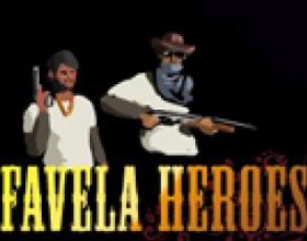 Favela Heroes - The mafia war has started. Your objective is to protect your territory against the enemy gang that tries to take over. Bring your armed men to the roofs to shoot and destroy every outsider moving in on your turf. Use mouse to play. Click on the warrior you want and can afford and place him on the map. Be sure to upgrade your units.