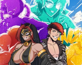 Fist Soul Chronicles: Path of the Bancho - Welcome to an epic porn game that combines street fights, school showdowns, and deep drama! You play as Torataro, an exchange student enrolled in the Fightopia Academy of Combat Doctrine. It's a legendary fighting school where grades mean nothing because fists decide everything! But Torataro has his own goal, he needs to find his missing sister. To survive in this harsh environment, he'll have to climb to the very top of the hierarchy and claim the title of Bancho (Supreme Boss). By the way, Torataro has a little secret! When he puts on the Wild Cat mask left by his deceased mother, he transforms into Yamaneko, a sexy female wrestler!