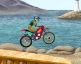 FMX Team - Try to make it through 15 levels of freestyle motocross! You have a team of 3 unique bikers. Each biker will gain experience for every stunt he performs. When a biker has enough experience, he will learn a new stunt. Try to unlock all stunts and score maximum points!