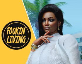Fookin Living - Dive into a beautiful porn game packed with an engaging story and exciting scenes! Hot dates, collectible artifacts, additional events, and even mini-games are waiting for you. You play as Tony, a member of a criminal gang who travels across America in an RV. Everything changes when one of the girls suddenly disappears from the camp. This sets off a chain of events that pulls the entire group into a series of crazy adventures. Fights, parties, alcohol, and total debauchery — a quiet life definitely isn’t on the menu here! Talk to the characters, develop relationships, and make sure the whole crew continues to work together as one. Choose Tony’s attitude and become a complete bastard or a noble hero, but remember that everything is up to you!