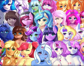 Friendship with Benefits - This game will lead you to the world of ponies, full of sexy ponies with nice asses, big boobs and really naughty natures. As in parody you'll see lot of familiar characters, remade in more human alike styles. Follow the story, pick the right answers and get yourself into dozens of sex scenes with these ponies.