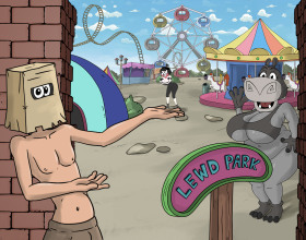 Fuckerman: Lewd Park [v 0.2] - Our charismatic couple is back on a new adventure and this time it's in the amusement park. Carousels with horses, swimming rivers through tunnels, secret rooms, panoramic wheel and many other things will entertain you in this park. Use W A S D to move, E for action. Use mouse to use items from your inventory. Click on the character face icon to switch between characters.