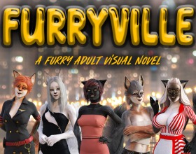 Furryville - In this thrilling furry visual novel, you find yourself in the magical city of Furryville. You quickly discover that this is a very unusual place. Here live various anthropomorphic, fluffy characters who bring warmth, humor, and passion to every encounter. You will build relationships, make important choices, and explore a world full of charm, drama, and romance. Discover your sexual tastes and explore your hidden desires, because here, anything is possible! Are you ready to form lasting bonds and face your fears? You have a real chance to find a new home in this strange yet enchanting world. Dive into the game and follow your heart! The result will not disappoint you.