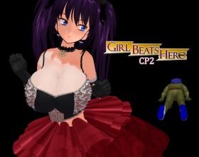 Girl Beats Hero Ch.2 - This is the second chapter of an epic fantasy adventure! The heroic Alf has defeated the Monster Lord, and peace appears to have returned. Yet rumors of new dangers continue to spread. Alf never takes the easy path. His unique ability to suppress magic allowed him to defeat Satan, the Demon King himself. Though the demon forces have been reduced and weakened, Alf continues his quest to eradicate evil once and for all. Meanwhile, the city of Stymia calls for help. Guild master Harry seeks an elite warrior to explore a mysterious dungeon. Alf’s journey into danger, temptation, and adventure is far from over.