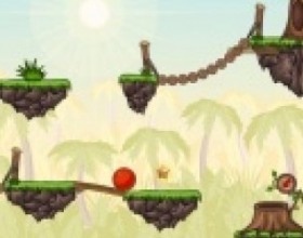 Go Home Ball part 2 - Your aim is to use everything that you have to get the ball to the home. You can use trees, jumping springs and the hand. Use them to pass through all 24 levels. Use Mouse to place objects, but remember to place them one by one because previously placed object disappears.