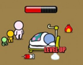Grow Nano - We have a little sick friend here. Your aim is to heal that sick dude. Use mouse to select actions. You have to choose right order to make items grow and affect each other and bring you higher score. Have fun!