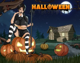 Halloween - Halloween this year will be really special because the coolest author of the porn games Bambook has prepared sexy treat for all of us starring girl who looks like Wednesday Addams from popular TV series and movie The Addams Family (Just keep in mind that she's portraited as a fully grownup woman and that's just a similarity). Help different famous characters around the yard, prepare pumpkins and be ready to meet with some ghosts. Use W A S D to move around this 3D Halloween environment. Press E to pick up items or start actions. Use Mouse to drag items on the screen or combine them in your inventory. Happy Halloween!