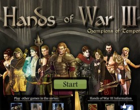 Hands Of War 3 - Explore this world of adventures with your hero. Complete dozens of different quests and fight against enemies. You'll unlock dozens of features, weapons, skills and magic in this game. Move your character with arrow keys. Talk to other characters, find some useful information and beat your enemies.