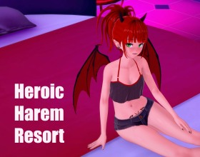 Heroic Harem Resort - You lived an ordinary, even boring life, until everything changed overnight. First, fate brings an incredibly attractive girl into your life during a lively party. Then your hometown is suddenly struck by a terrifying demonic curse. Chaos spreads everywhere, and survival seems impossible. At the very last moment, however, an unknown force rescues you from certain death and transports you to a paradise resort created for heroes from countless different worlds. Here, legendary champions recover from endless battles and enjoy a well-earned rest. You'll meet extraordinary allies, powerful beings, embark on thrilling adventures, and encounter plenty of beautiful women along the way.