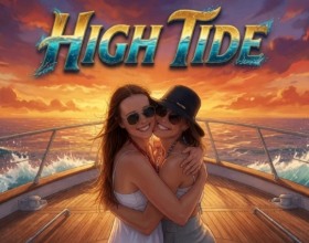 High Tide - Welcome to a dynamic porn game about survival and passion! Two couples find themselves stranded in the middle of the ocean on a drifting boat, with no way to get back to shore. While they wait to be rescued, the sexual tension between the four characters begins to grow! To take their minds off the anxiety and pass the endless days, they come up with an unusual game. Each round starts with drawing tickets that determine who has to do what. At first, the challenges seem harmless, but they gradually become bolder and more provocative! As the boat slowly drifts across the ocean, every new challenge changes the relationships between the characters. Watch their relationships develop, make decisions, and find out where this game will lead them when walking away is no longer so easy!