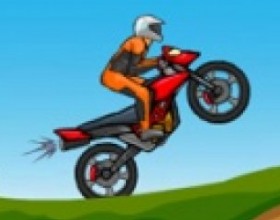 Hill Blazer - Your task in this cool motorcycle game is to become the best racer and blaze the hills. You must tear up every levels in order to get the highest score. Use Arrow keys to control your bike. Start your engines and have fun!