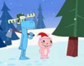 HTF - Tree Kringle - Everyone knows this popular animated cartoon about Happy tree friends. These friends can never do anything without violence. This time it is small story about Christmas when they are going to find perfect Christmas tree…