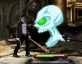 Immortal Souls Dark Crusade - IMPORTANT! Use slider tool above to change game window size. You play as John Turner and your task is to kill dozens of enemy creatures in eight comic story chapters. Use Mouse to play this game and click on the action icons to fight against enemies.