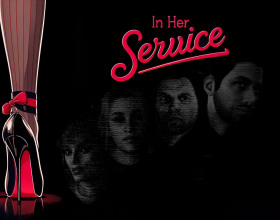 In Her Service - You find yourself in an alternative universe where the rich can buy other people and do whatever they want with them. So, Sylvia and Jack were bought by a rich mistress, and now they stand at the front door of a huge mansion, ready to start their new life. The mistress has some crazy plans for them, which will include a lot of sex and pleasure.