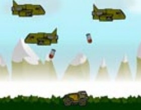 Indestruc 2 tank - Your only weapon against the enemy is yourself - launch yourself at the enemy in this nice little physics based game. Try to hit as many enemies in the air as you can before you hit the ground. Use LEFT and RIGHT ARROW KEYS to control your tank.